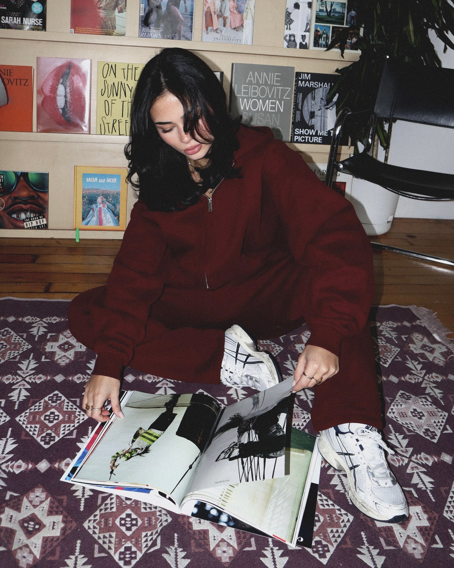 Reset Straight-Leg Sweatpants - Burgundy