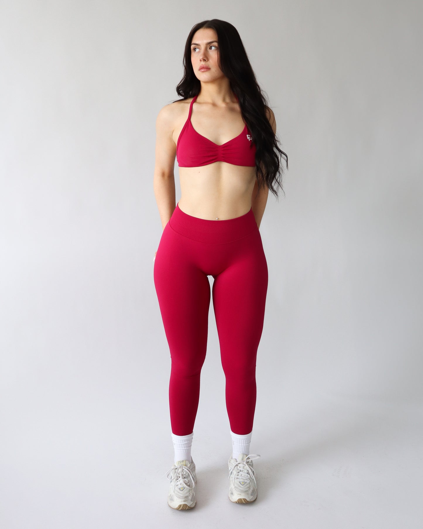 Ascend Leggings 27" - Pomegranate