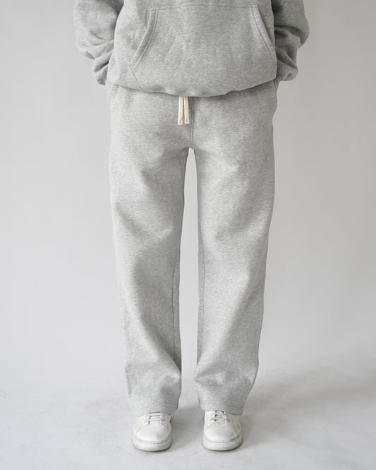 Legacy Straight-leg Sweatpants - Heather Gray
