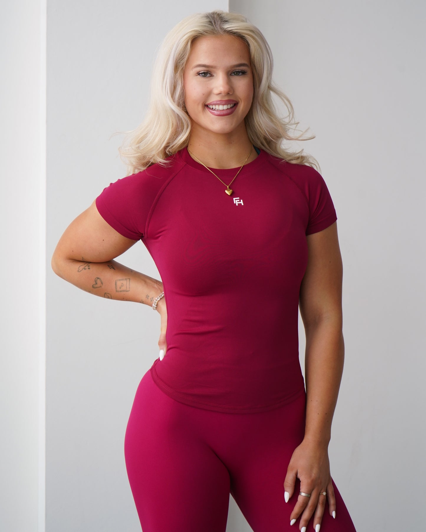 Ascend T-Shirt - Pomegranate