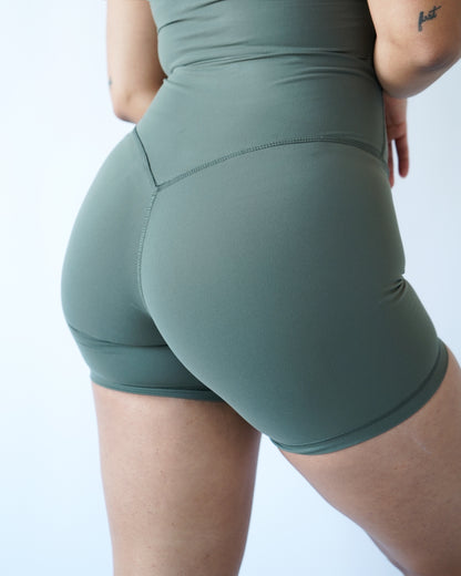Performance Biker Shorts 6” - Olive