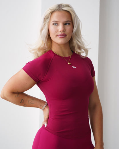 Ascend T-Shirt - Pomegranate