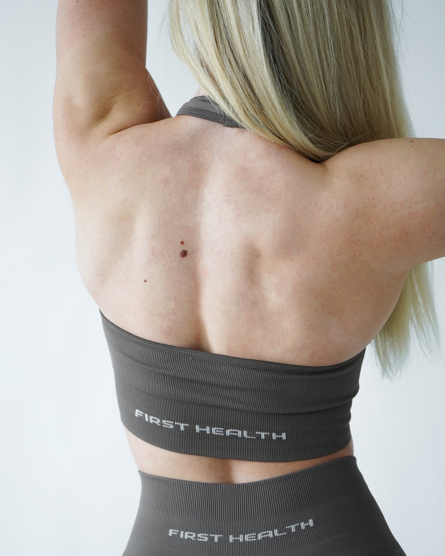 Enhance Halter Top -  Cappuccino