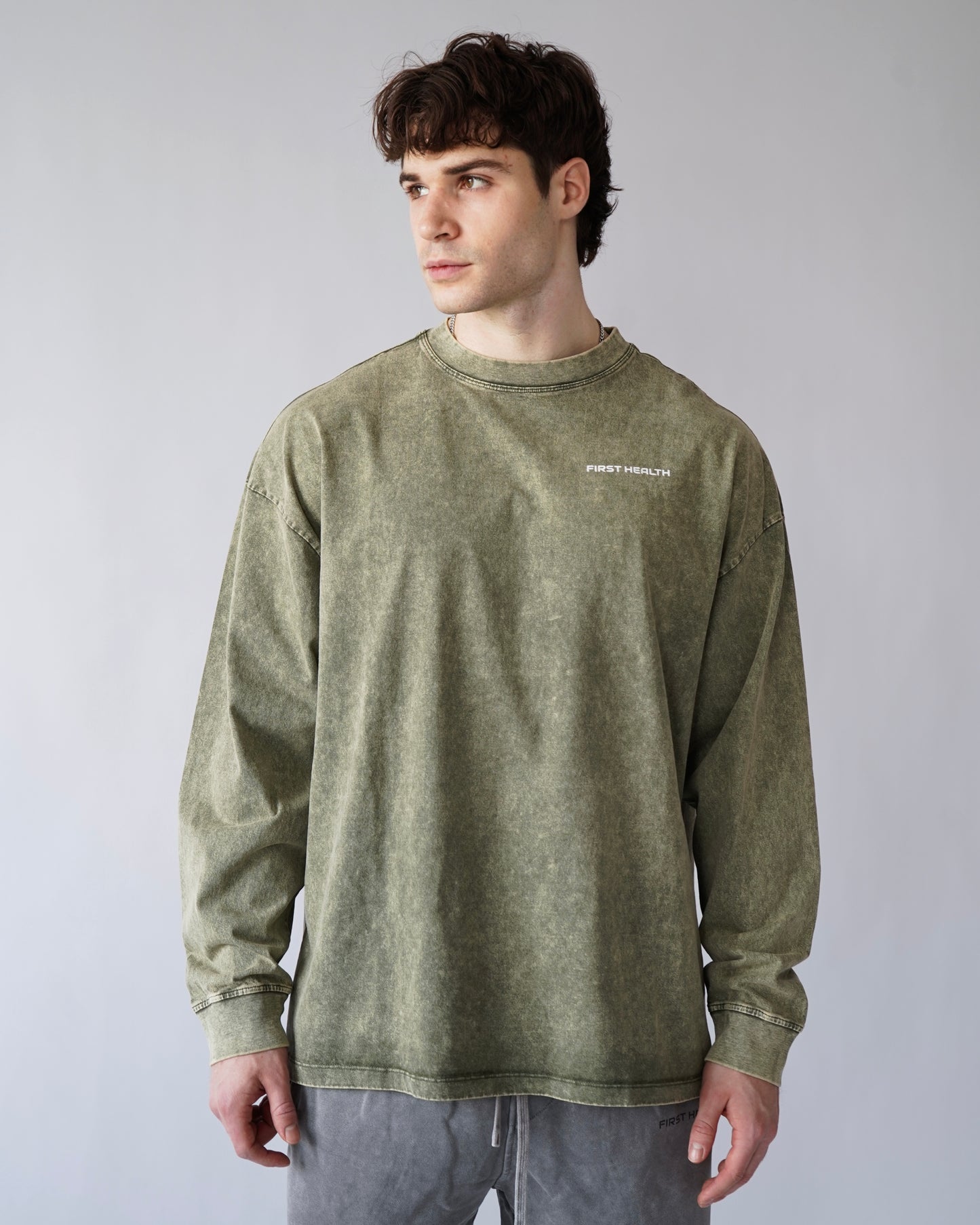 Lifting Club Long Sleeve - Olive