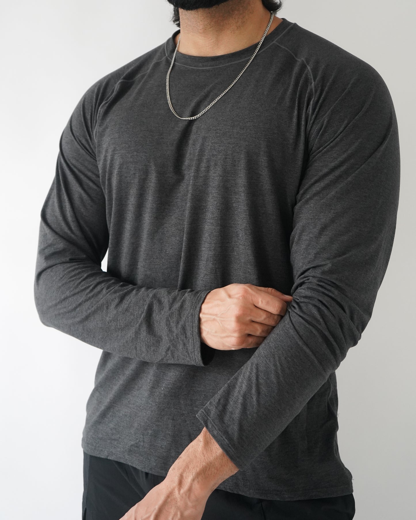 Training Long Sleeve - Charcoal