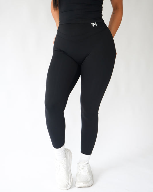 Effortless High-Rise Leggings 26" - Black