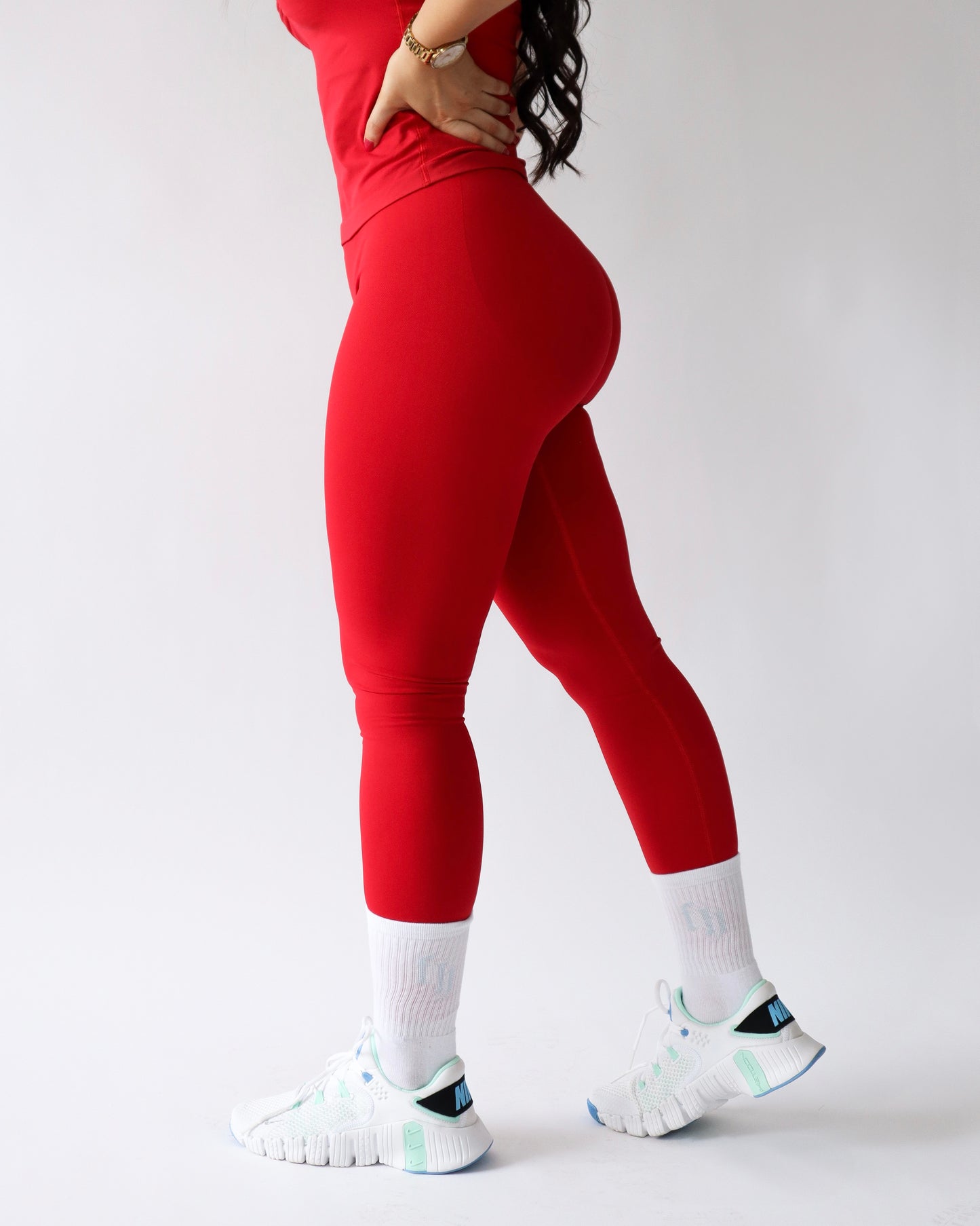 Ascend Leggings 27" - Strawberry