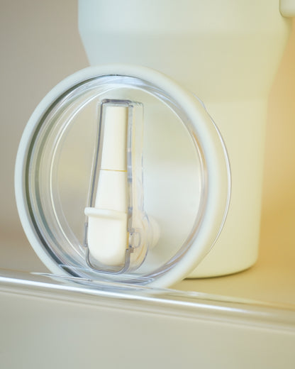 1L Tumbler Bottle - Cream