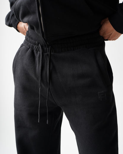 Reset Straight-Leg Sweatpants - Black
