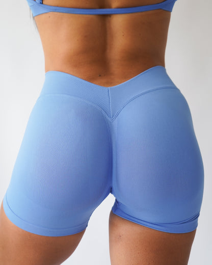 Ascend V-Back Shorts 4" - Malibu