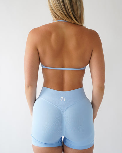 Ascend Halter Sports Bra - Breeze