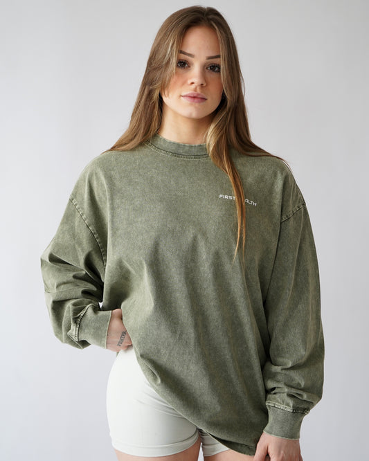 Lifting Club Long Sleeve - Olive