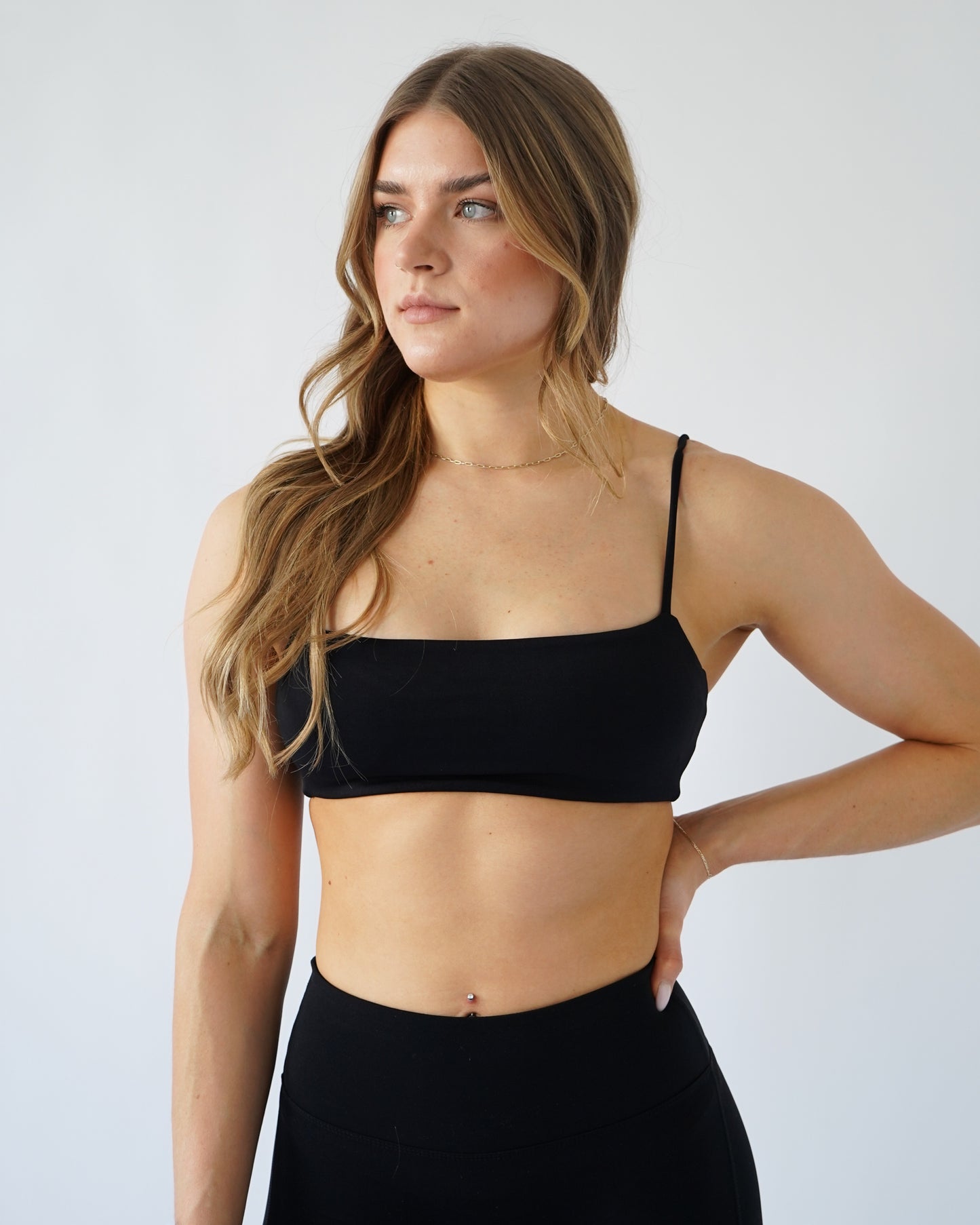 Define Bandeau Sports Bra - Black