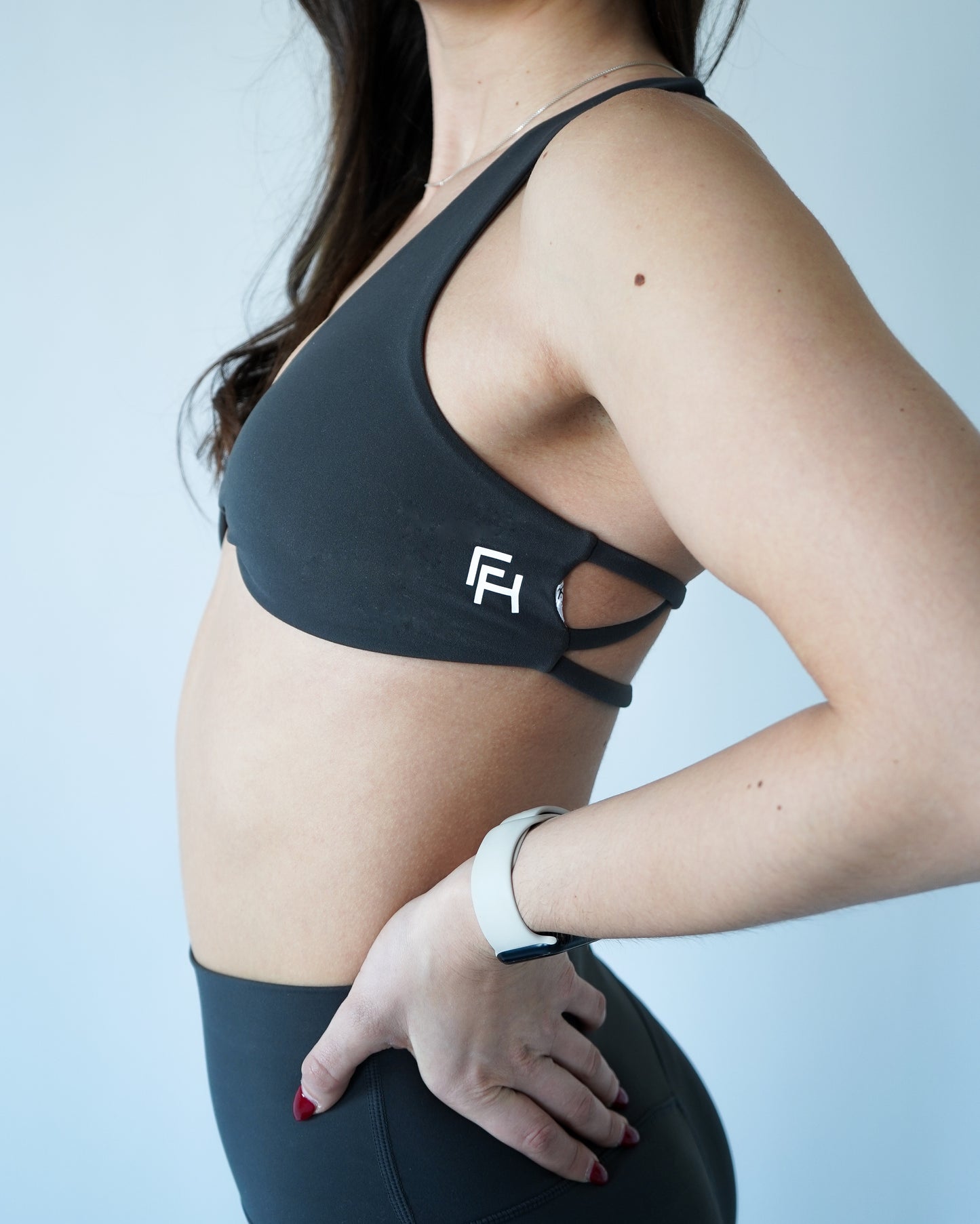 Performance Sports Bra - Iron