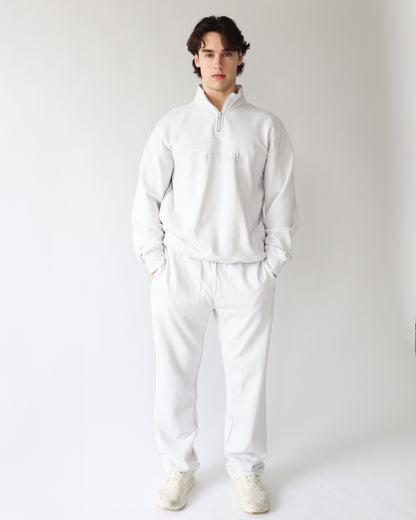 Essential Quarter Zip - Gray