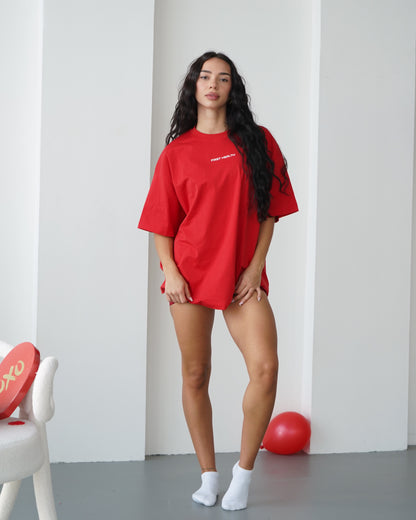 Comfort Tee - Scarlet