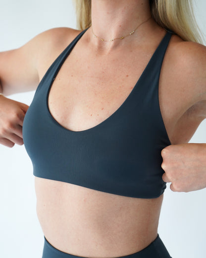 Effortless Sports Bra - Stone