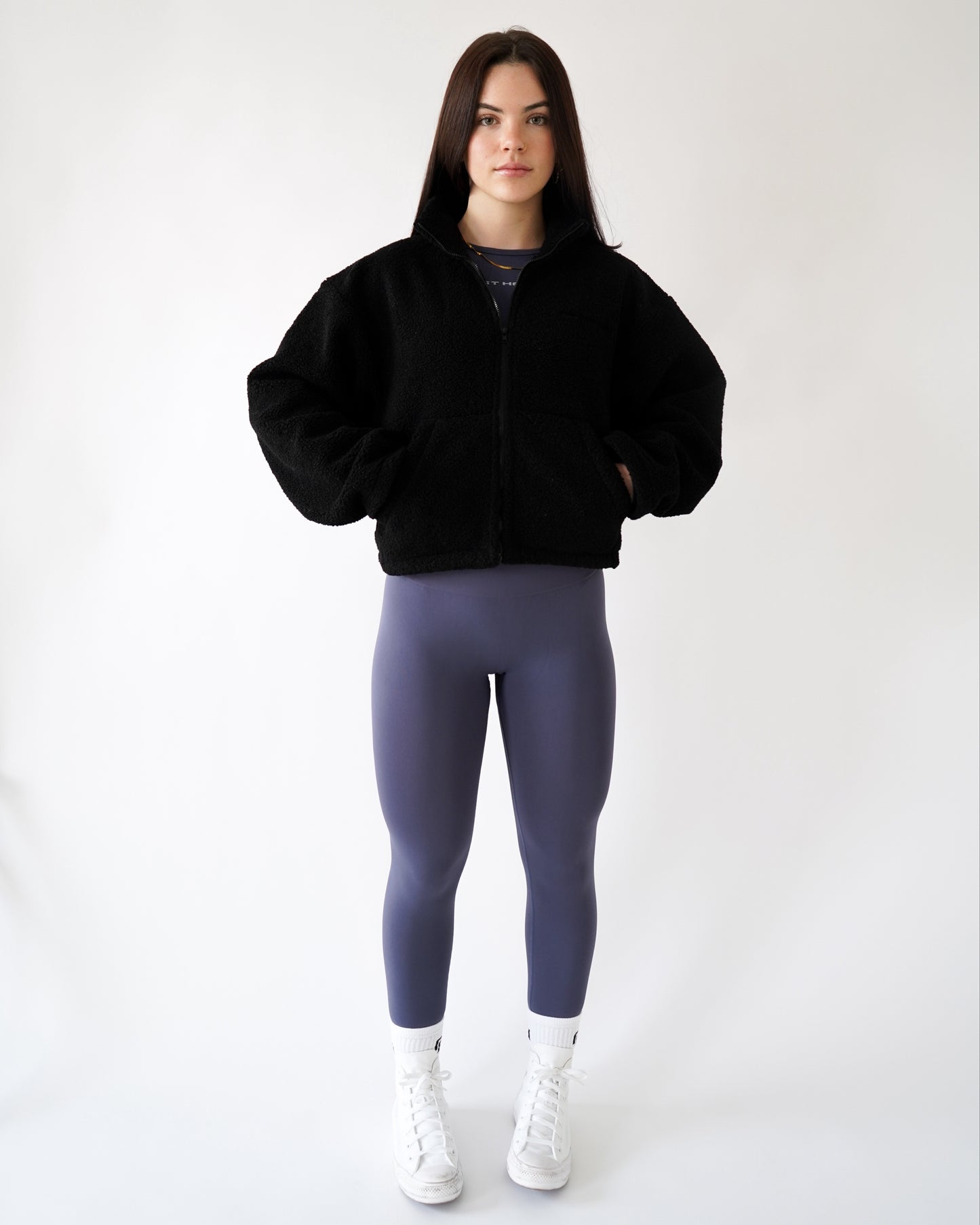 Teddy Zip - Black