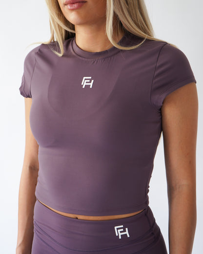 Effortless Tee - Violet Mauve
