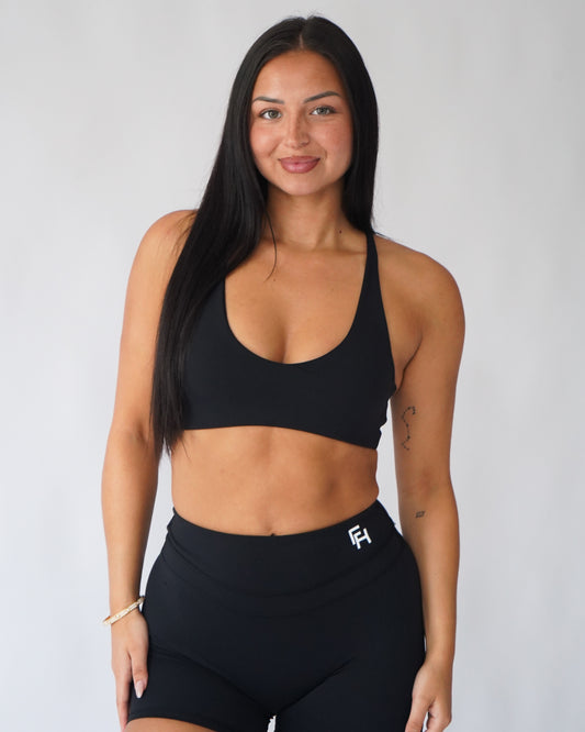 Effortless Sports Bra - Black