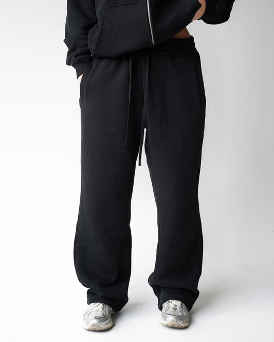Reset Straight-Leg Sweatpants - Black