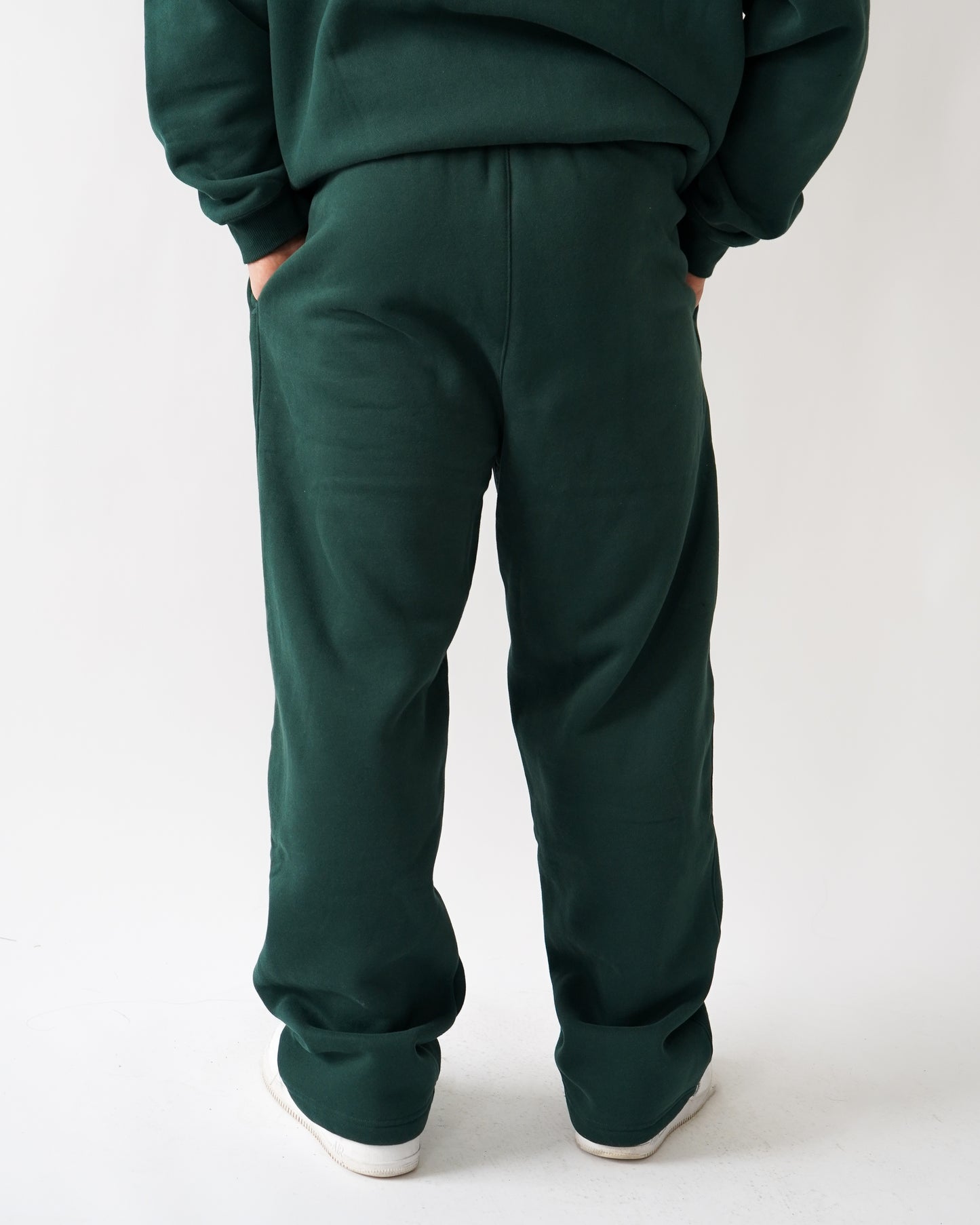 Legacy Straight-leg Sweatpants - Forest