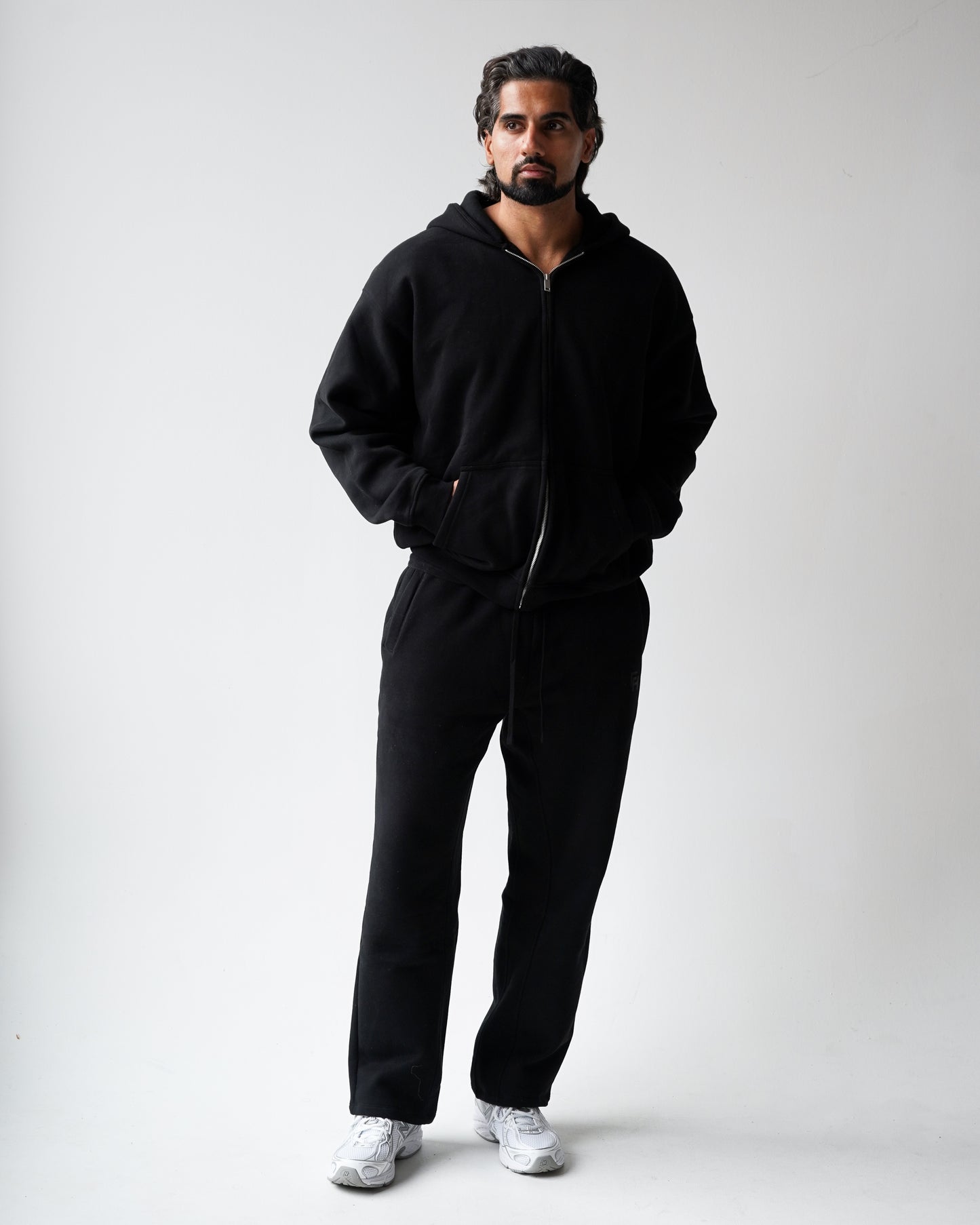 Reset Straight-Leg Sweatpants - Black