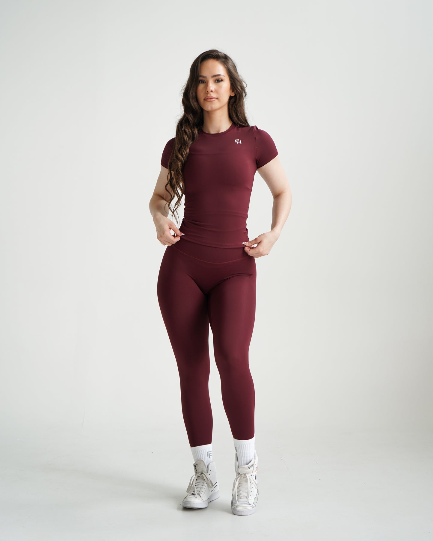 Impact Leggings 25” - Wine