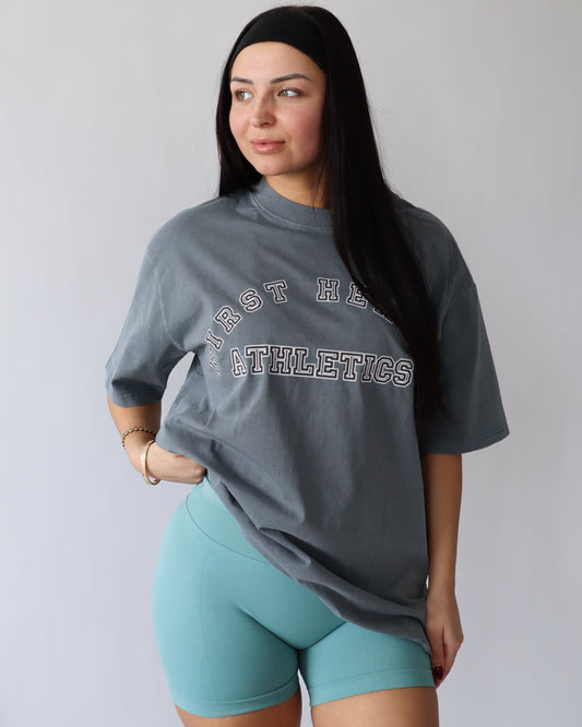 Varsity T-Shirt - Steel
