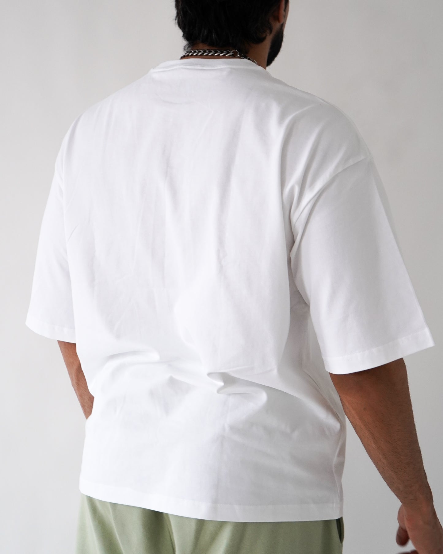 WARMUP T-SHIRT- White