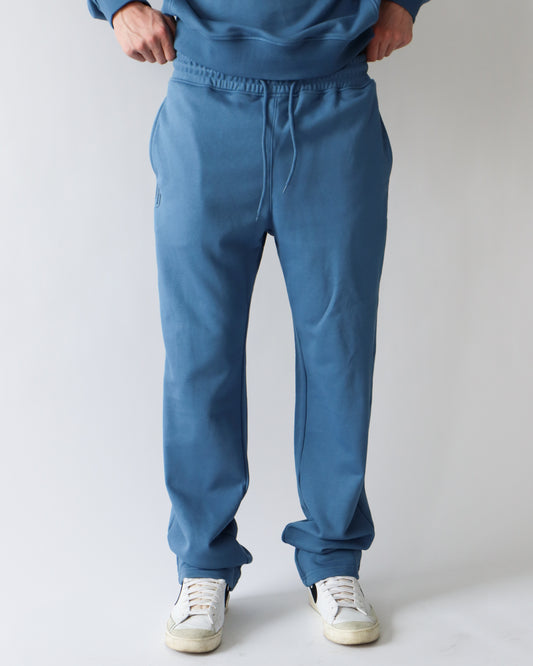 Essential Straight Leg Sweatpants - Steel