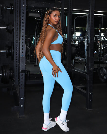 Ascend Leggings 27" - Aqua