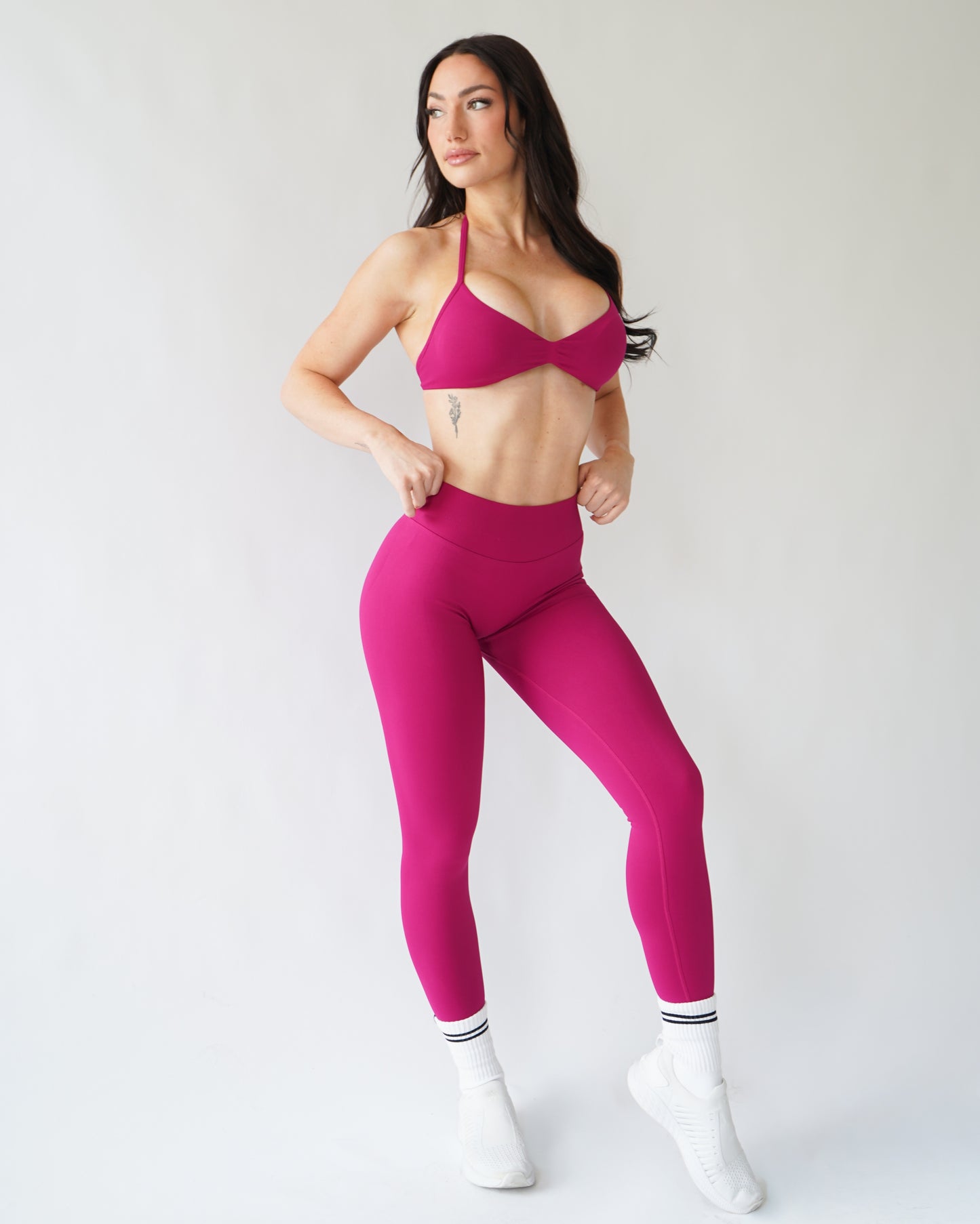 Ascend Leggings 27" - Fuchsia