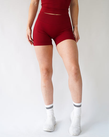 Ascend Shorts 4.5" - Ruby