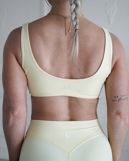 Hatha Sports Bra - Butter