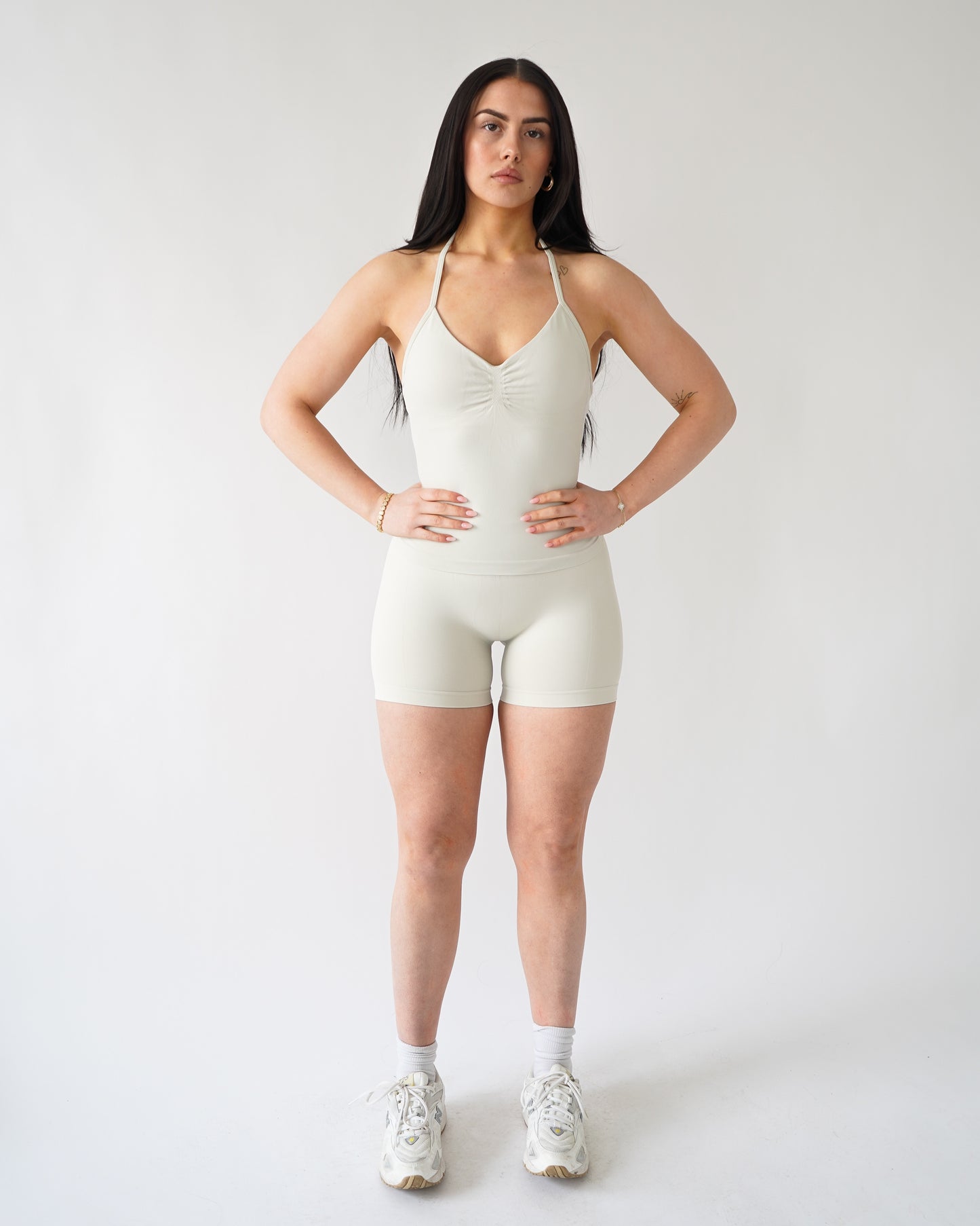 Ascend Halter Tank Top - Slate