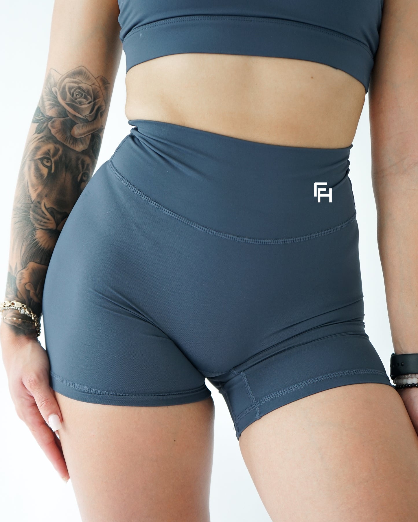 Impact Biker Shorts 6” - Stone