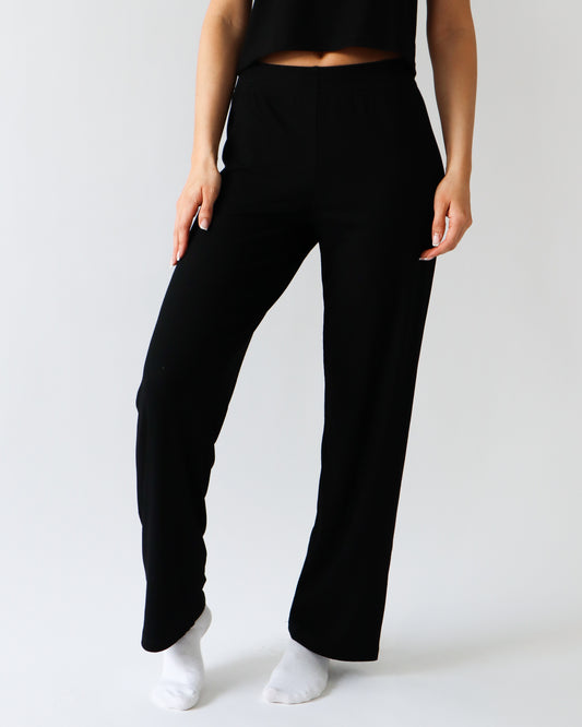 Luxe Lounge Pants - Black