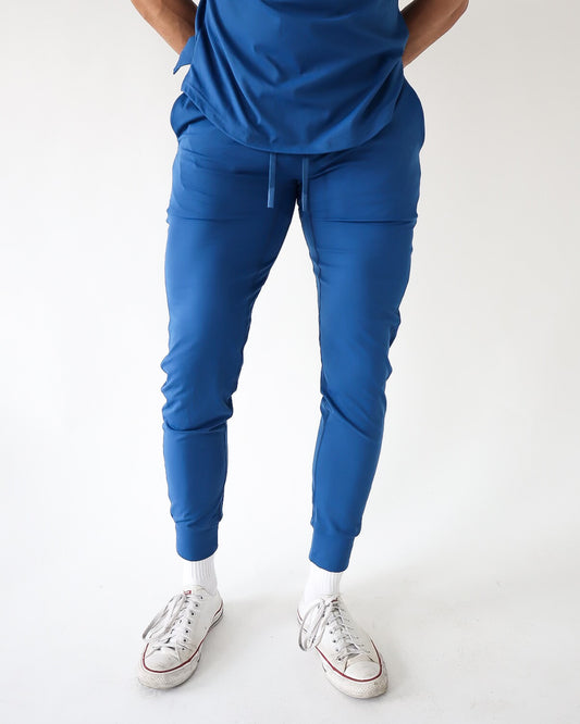 ELEVATE JOGGERS - Azure