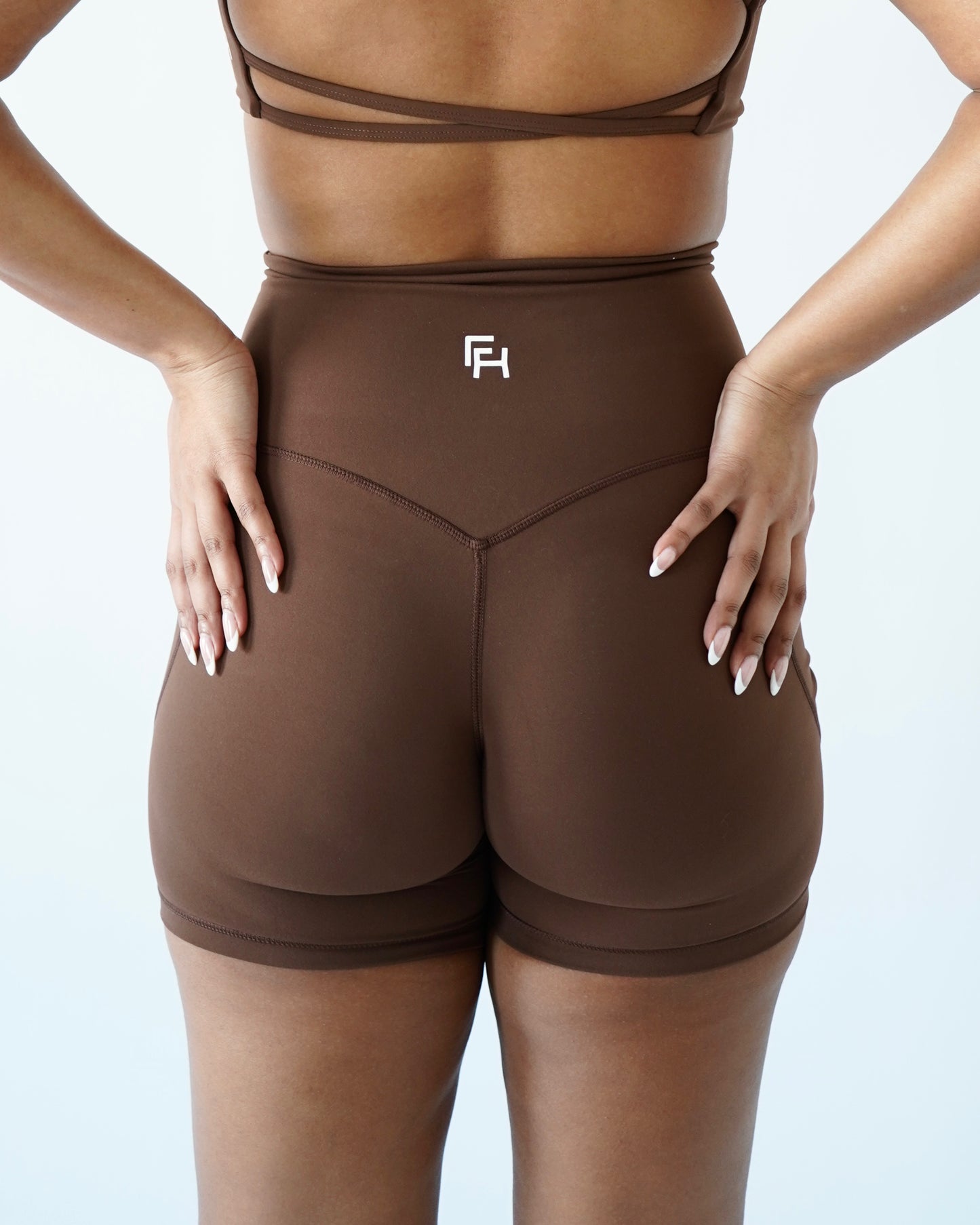 Performance Pocket Biker Shorts - Clay