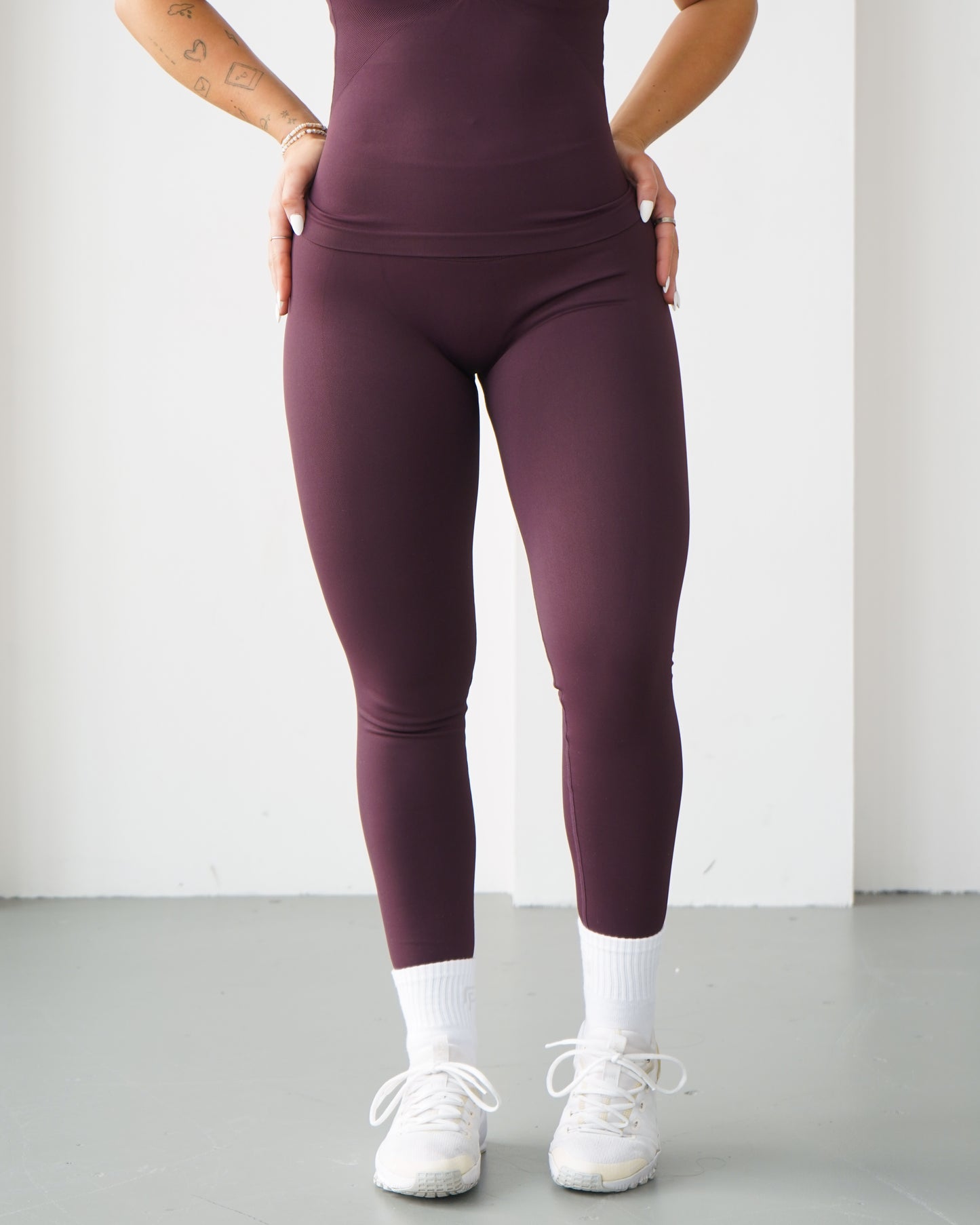 Ascend Leggings 27" - Plum