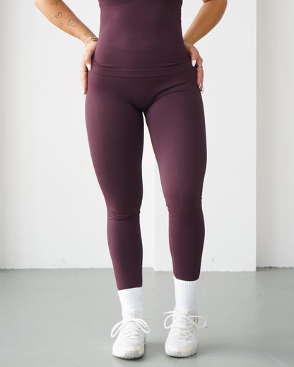 Ascend Leggings 27" - Plum