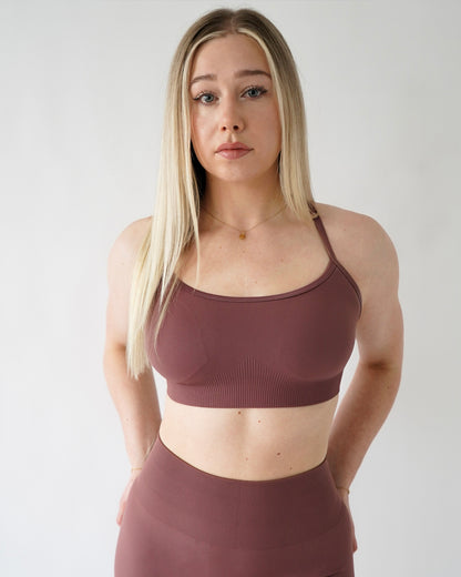 Enhance Vital Sports Bra - Dusty Rose