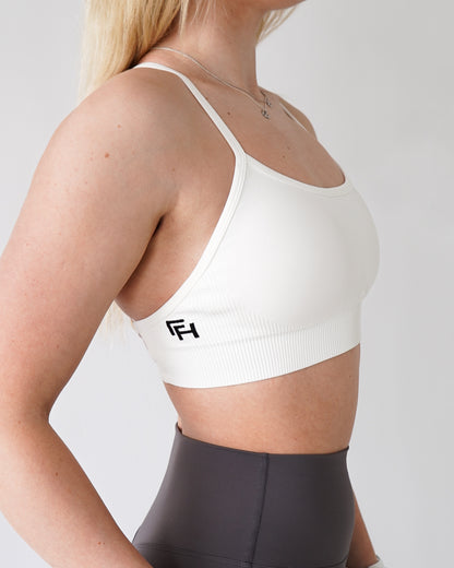 ENHANCE VITAL SPORTS BRA - White