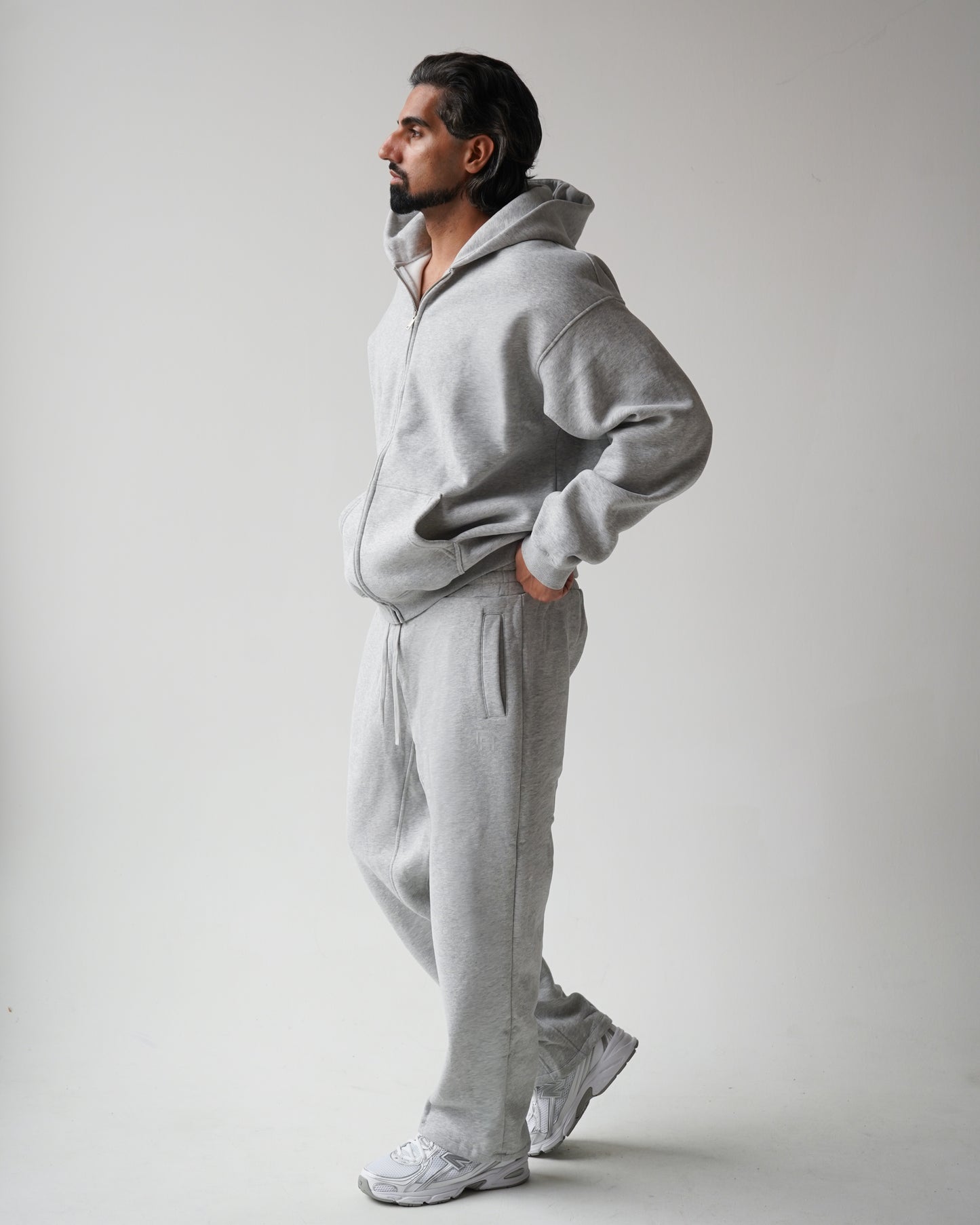 Reset Straight-Leg Sweatpants - Heather Gray
