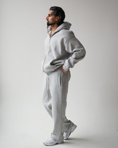 Reset Straight-Leg Sweatpants - Heather Gray