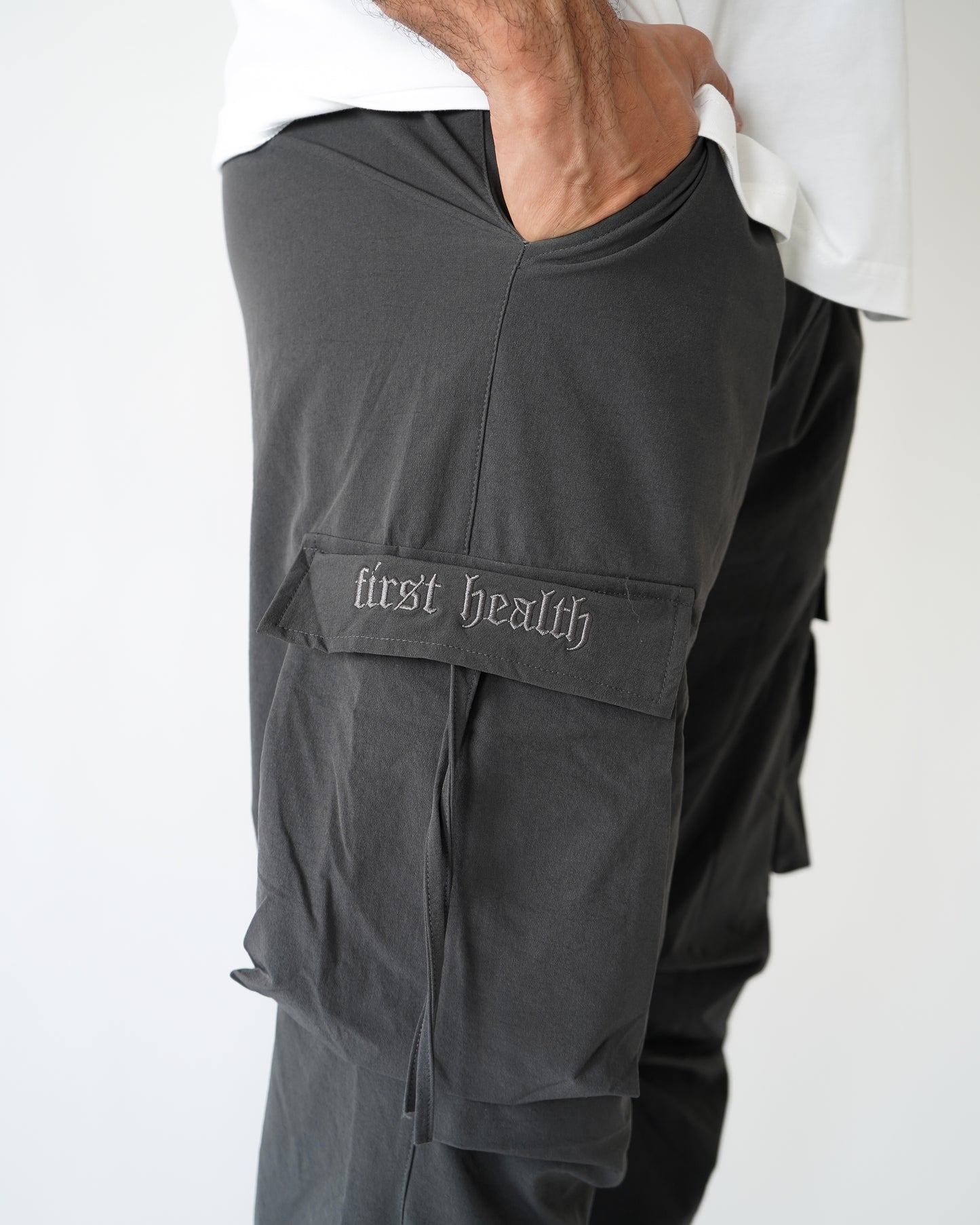 Parachute Cargo Joggers - Shark
