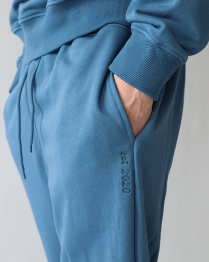 Essential Straight Leg Sweatpants - Steel
