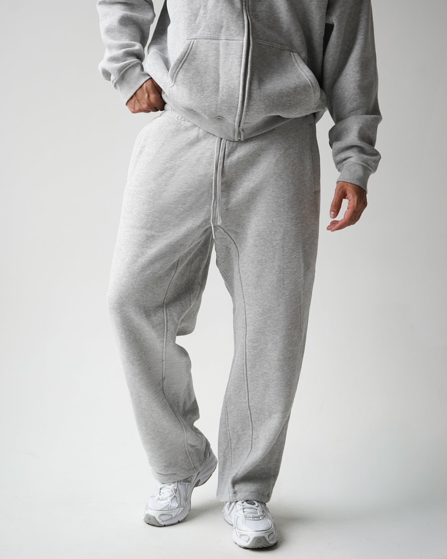 Reset Straight-Leg Sweatpants - Heather Gray