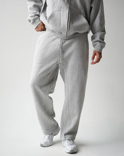 Reset Straight-Leg Sweatpants - Heather Gray